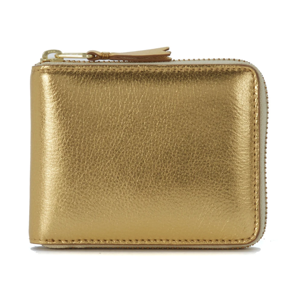 Comme des Garçons Goldline Leren Portemonnee in Goud Yellow Unisex