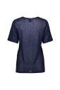 pull-en-lin-bleu-manches-courtes-col-rond