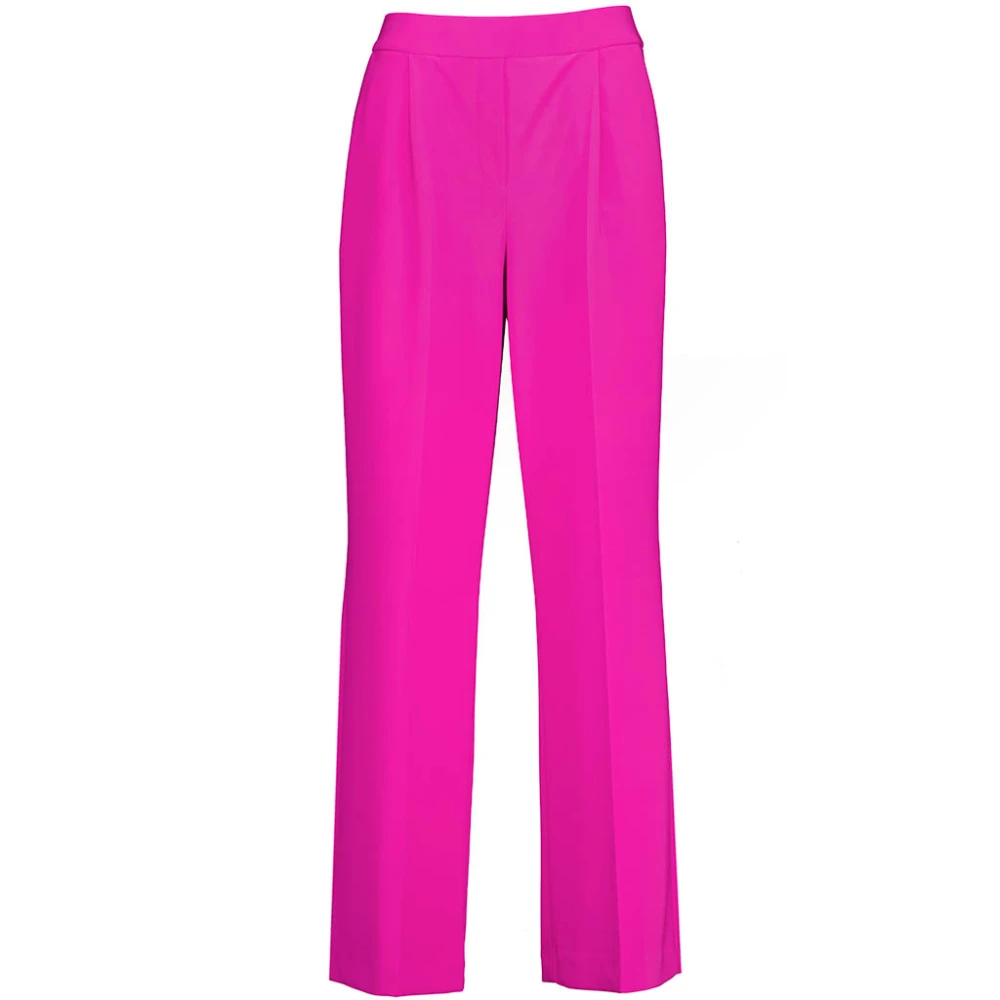 Joseph Ribkoff Stijlvolle roze broek met wijde pijpen voor dames Pink Dames