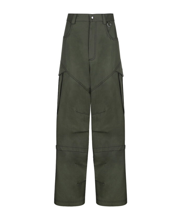 pantalon-cargo-vert