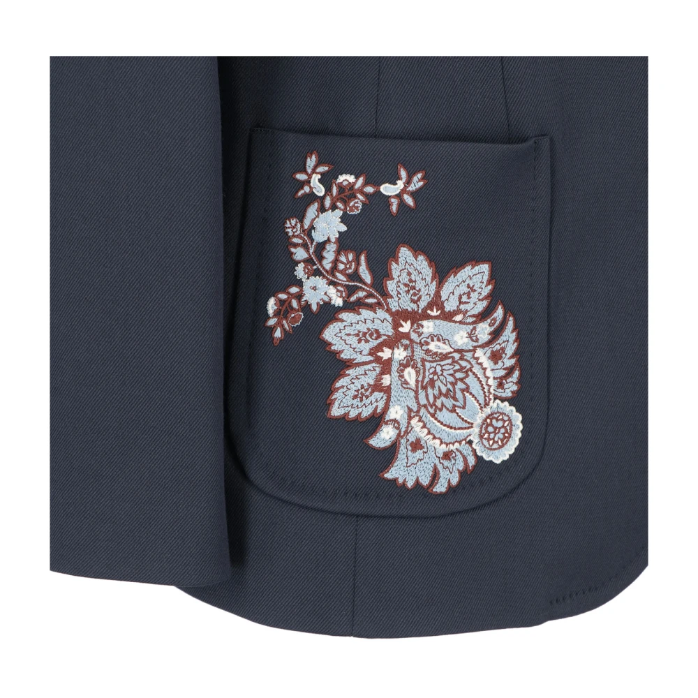 ETRO Stijlvolle Jas voor Alle Gelegenheden Blue Dames