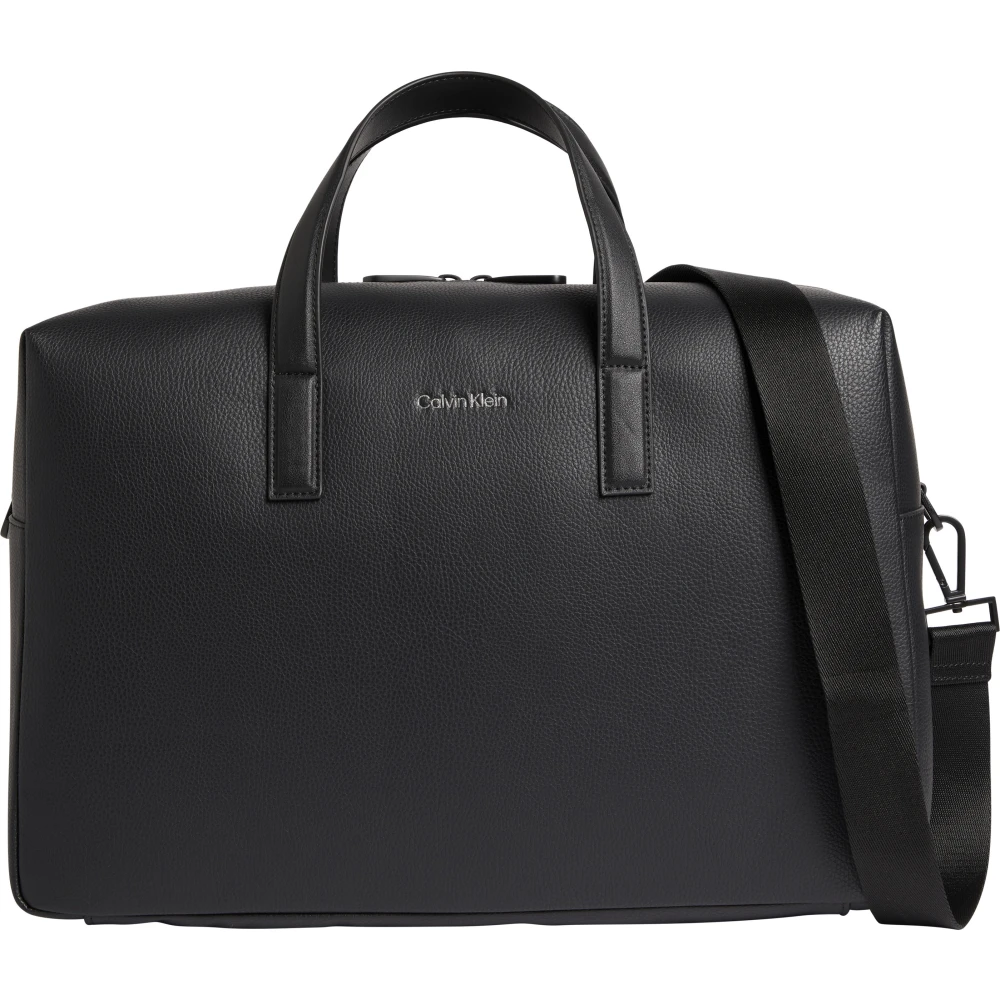 Calvin Klein Stilfull Weekender Väska Black, Herr