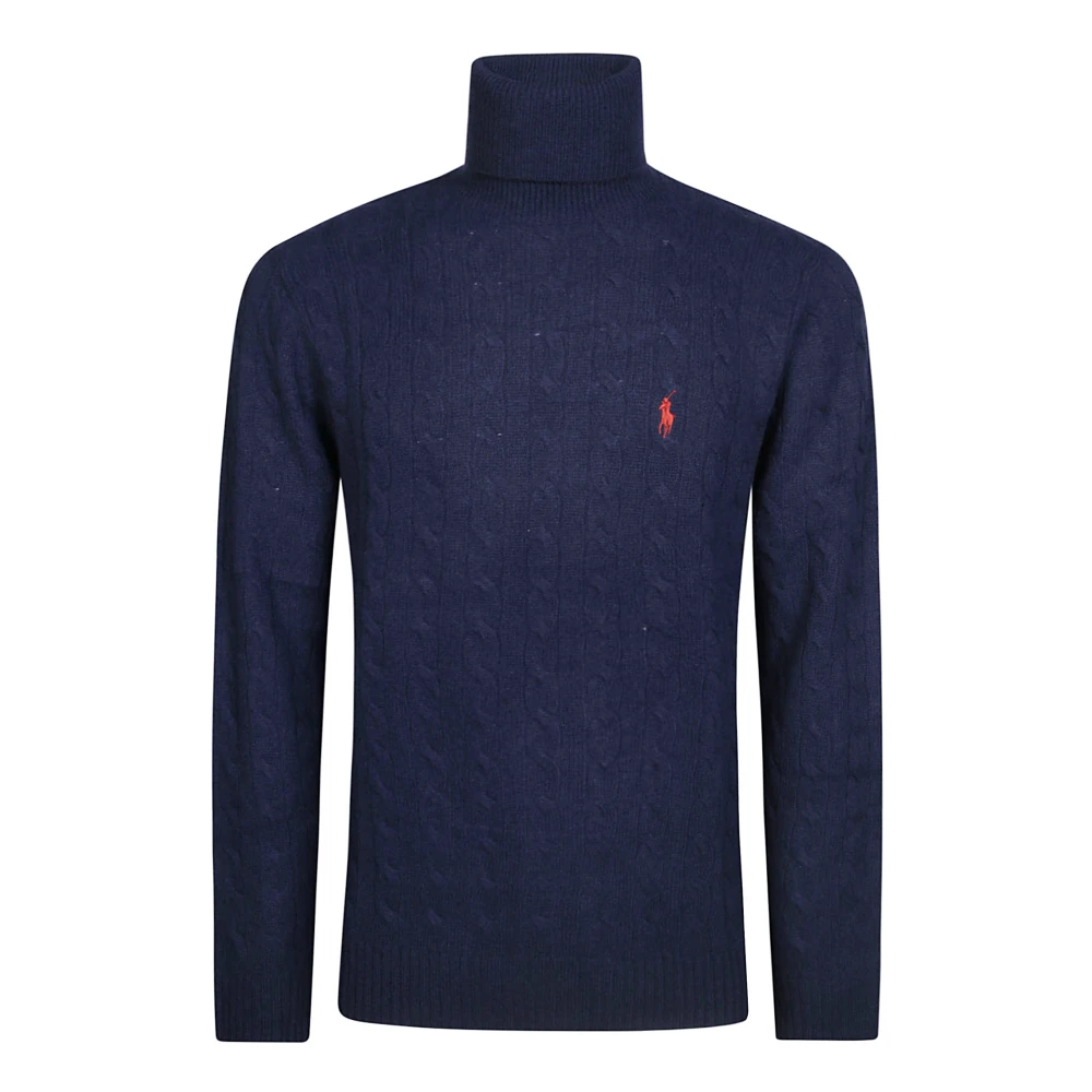 Ralph Lauren Wollen coltrui Blue Heren