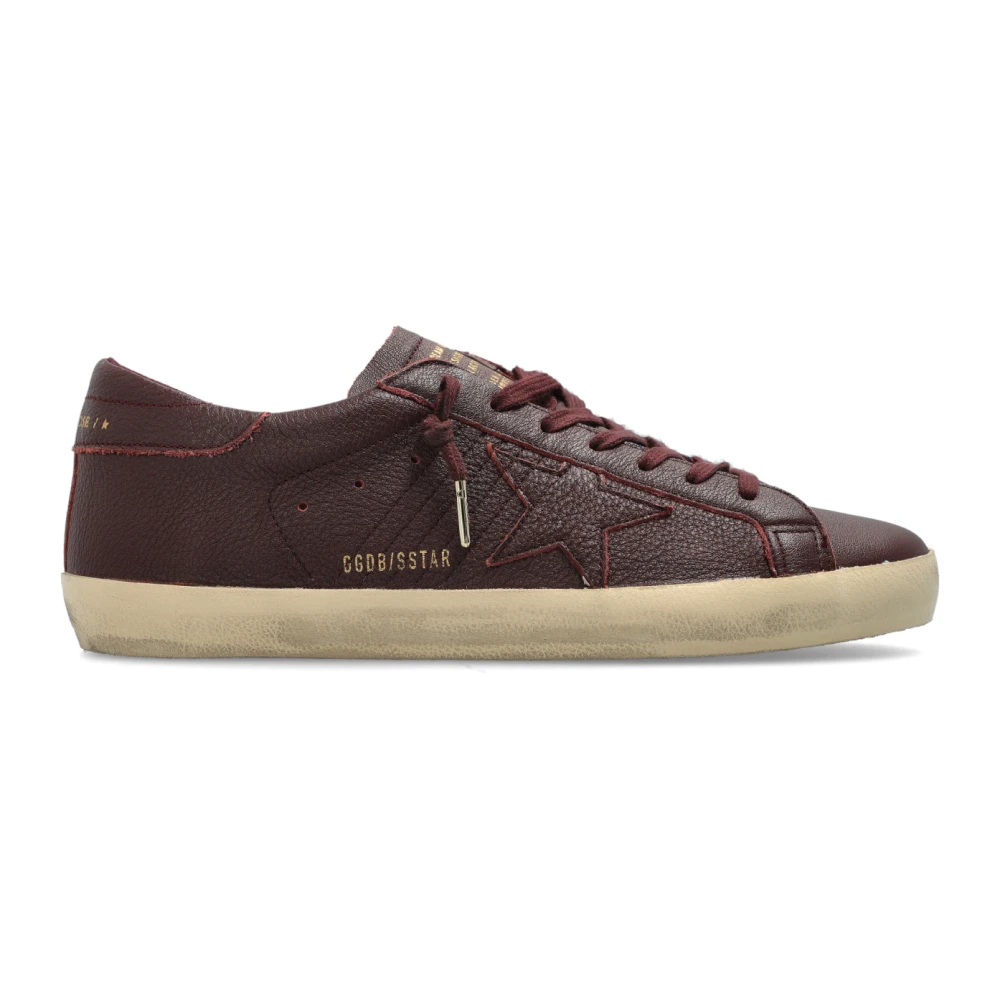 Golden Goose Uomo Rosso - Super-Star Classic Con Lista - Shoes - 40 Eu