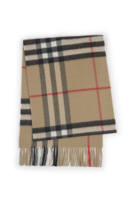 checkered-scarf-in-beige