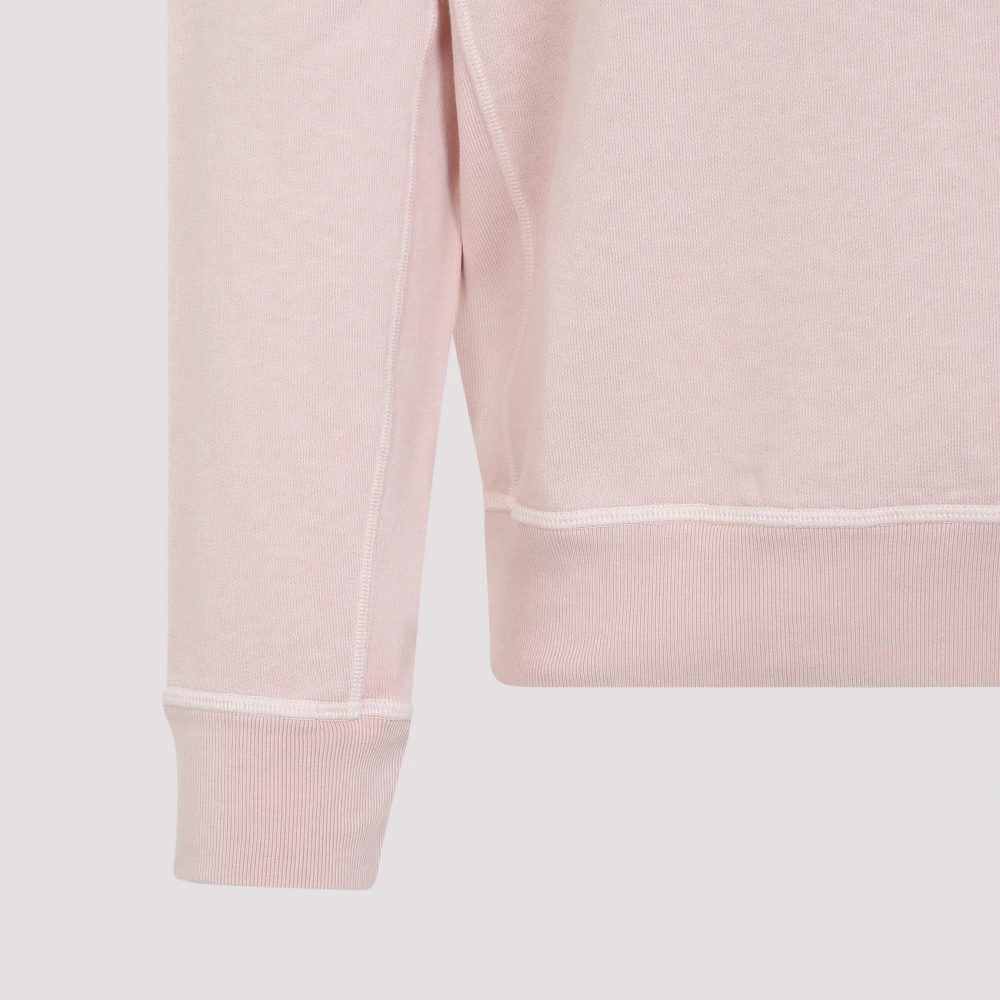Stone Island Roze & Paarse Sweatshirt Ss25 Pink Heren