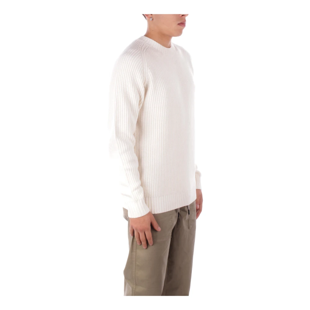 Suns Witte Logo Sweater Regular Fit White Heren