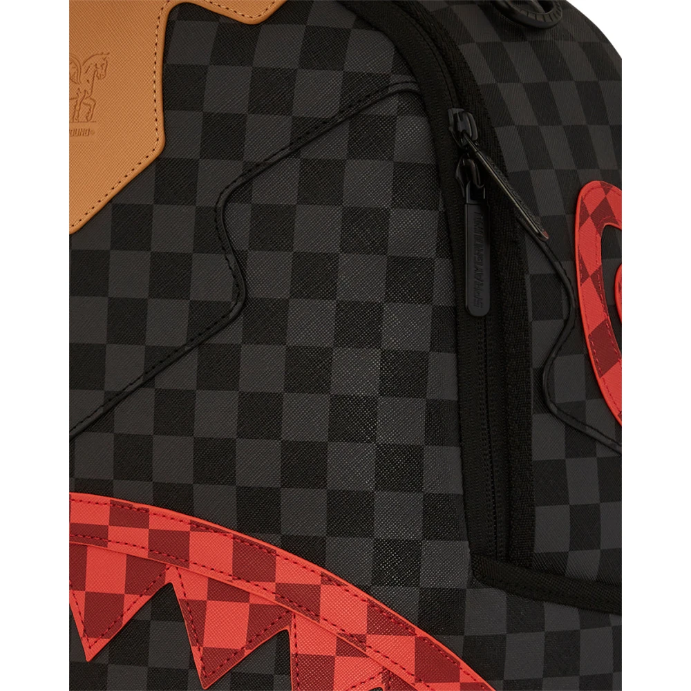 Sprayground Kwaadaardig Genie Rugzak Zwart Rood Black Unisex