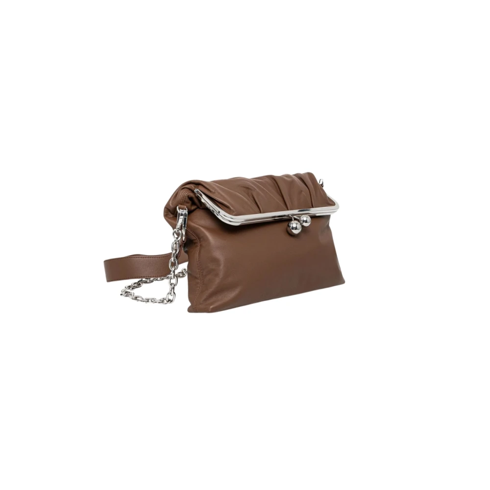 Max Mara Slalom Schoudertas Brown Dames