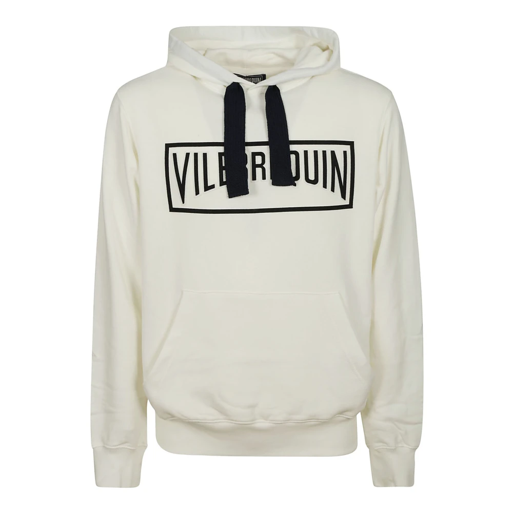 Vilebrequin Witte Katoenen Hoodie met Logo White Heren