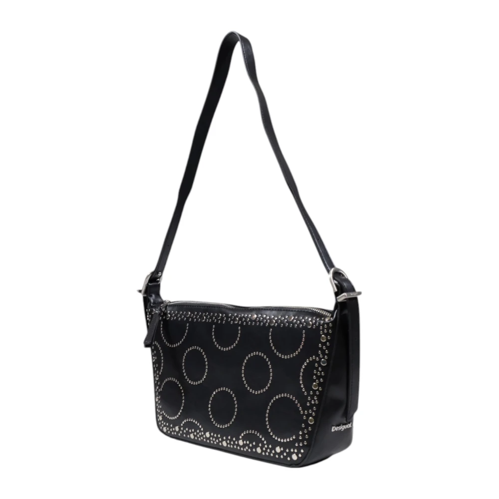 Desigual Lente Zomer Dames Middelgrote Tassen Collectie Black Dames