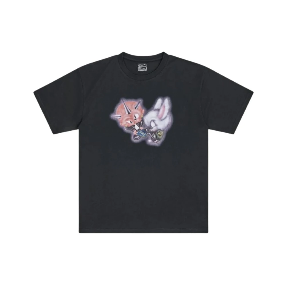 Rassvet Trouble Gebreid T-shirt Black Heren