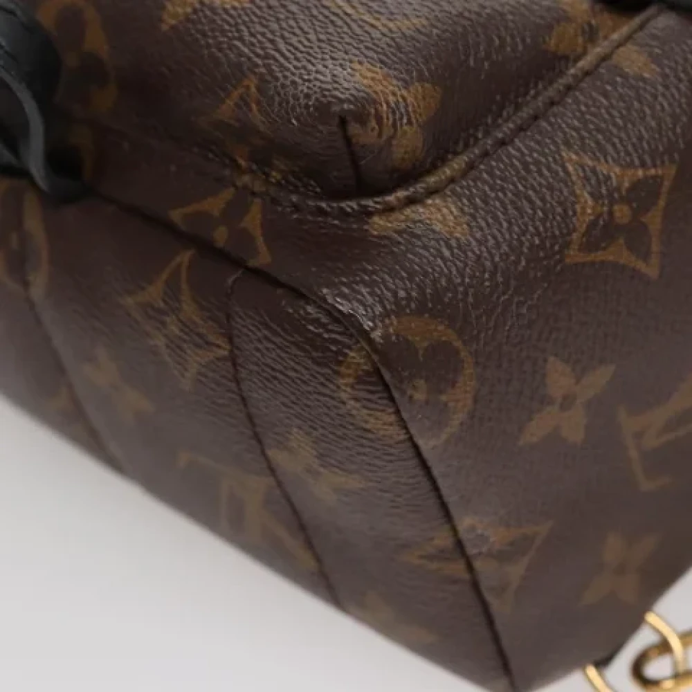 Louis Vuitton Vintage Pre-owned Canvas backpacks Brown Dames