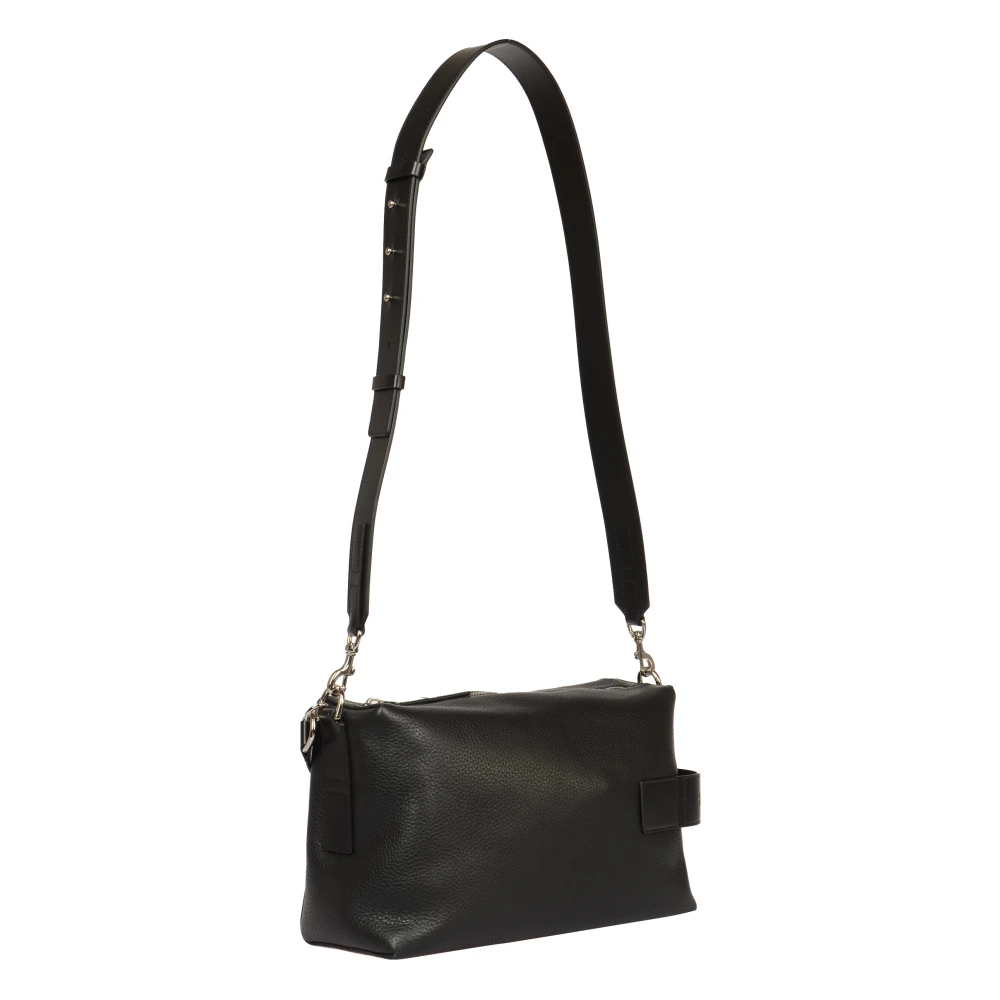 Hogan Zwarte Script Bauletto Tas Black Dames