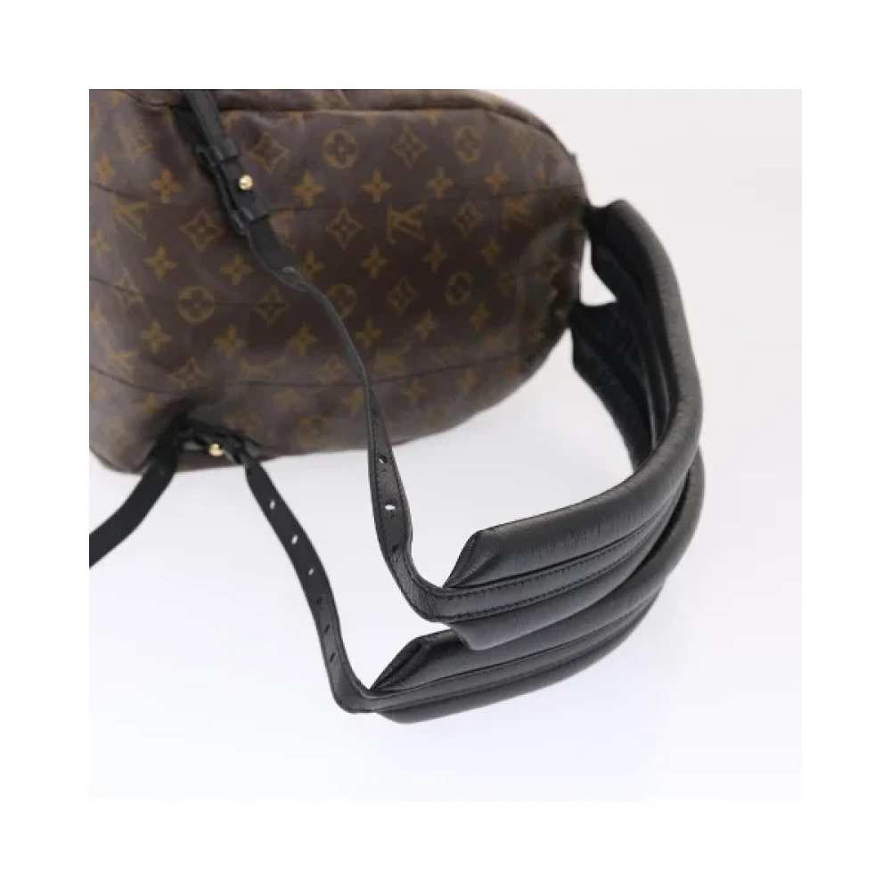 Louis Vuitton Vintage Pre-owned Canvas backpacks Brown Dames