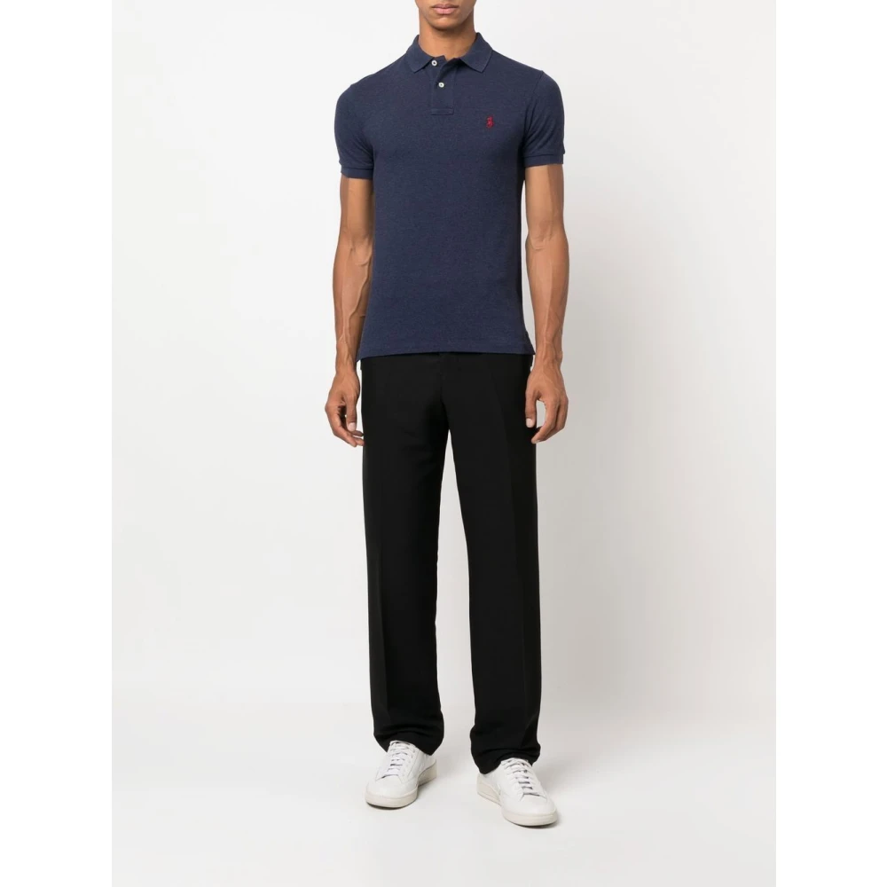 Ralph Lauren Polo Shirt Blue Heren