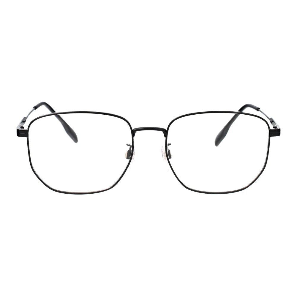 Burberry Stijlvolle Optische Bril in Zwarte Frame Black Heren