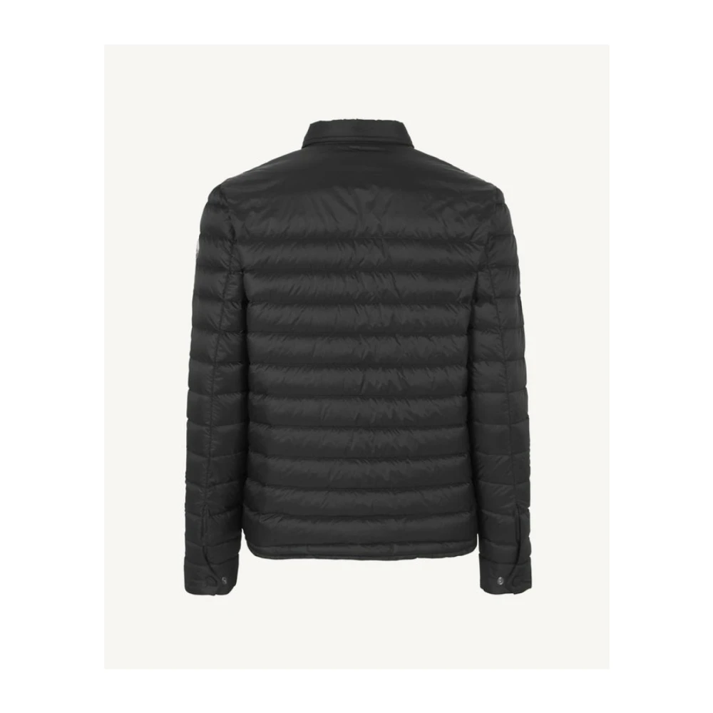 Jott Lichte Puffer Overhemdkraag Jas Black Heren