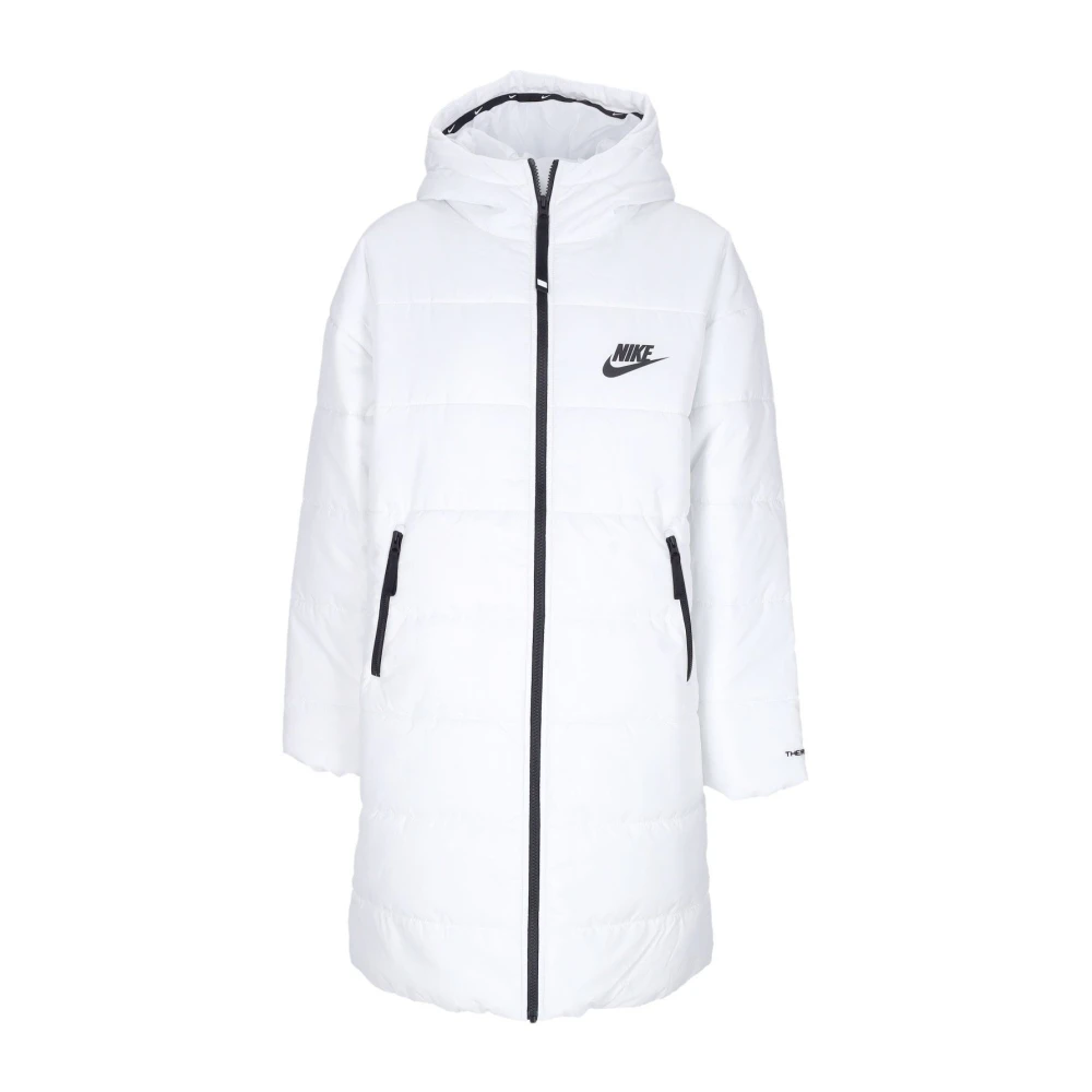 Nike Therma Fit Repel Hooded Parka White Dames
