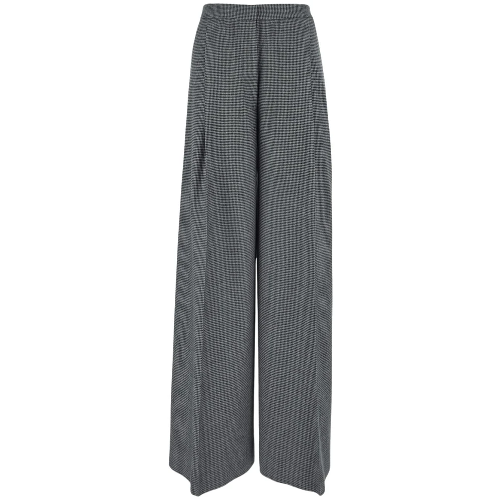 Lardini Wijde Pijp Broek Gray Dames