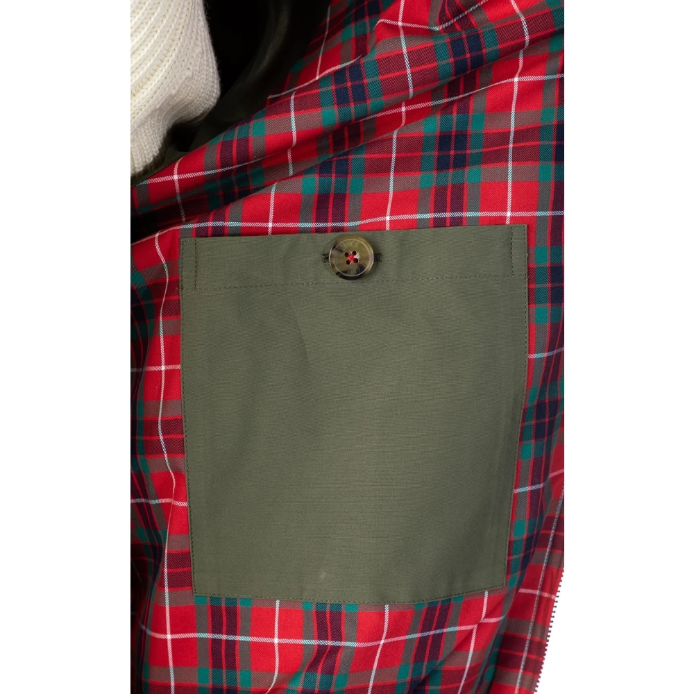 Baracuta Klassieke Harrington-jas in Army Green Heren