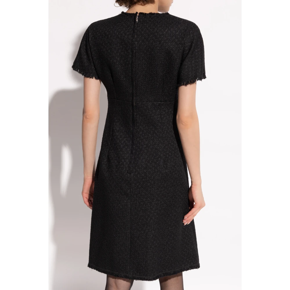 Dolce & Gabbana Tweed jurk Black Dames
