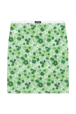 Stretch Fabric Midi Kjol