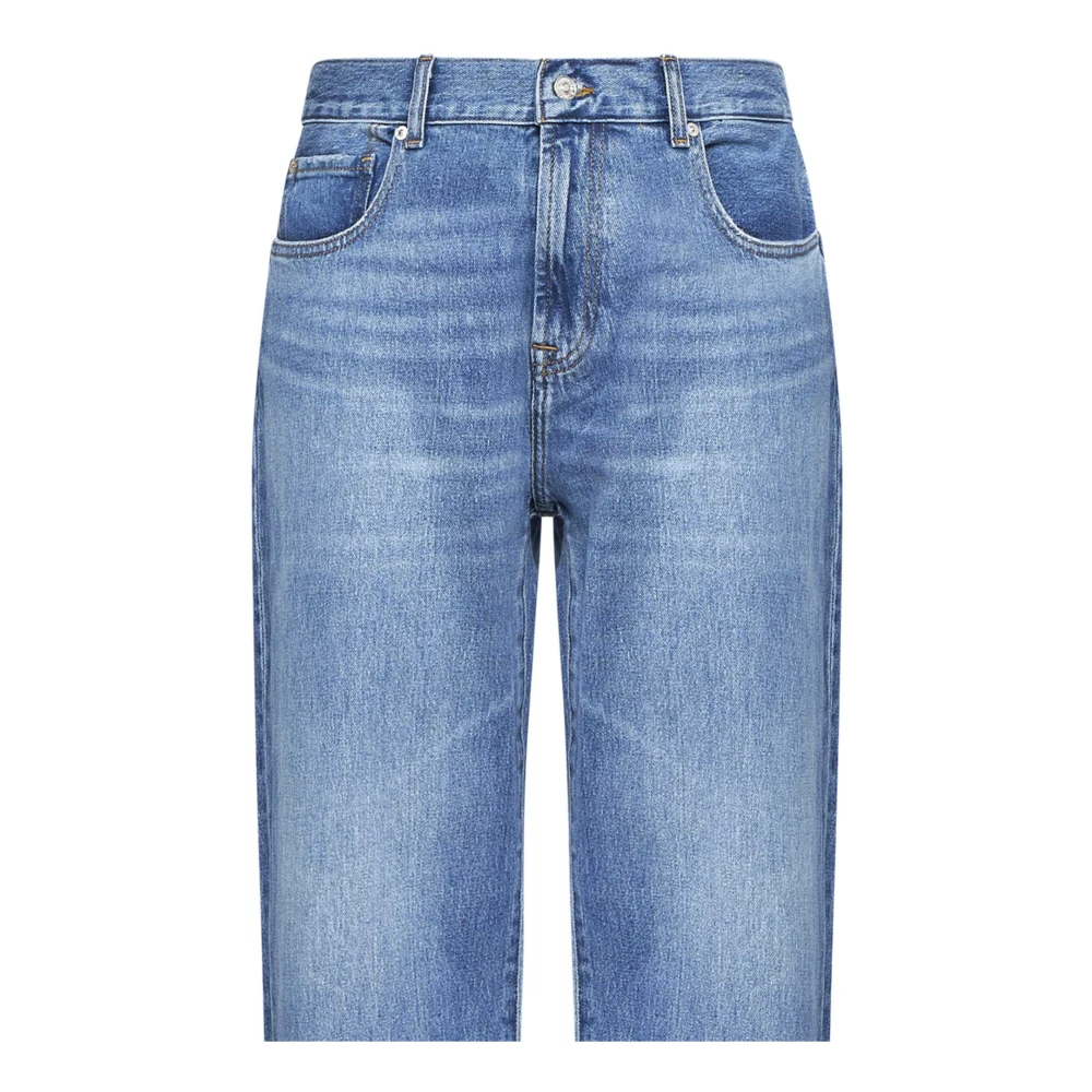 7 For All Mankind Blauwe Denim Jeans Blue Heren