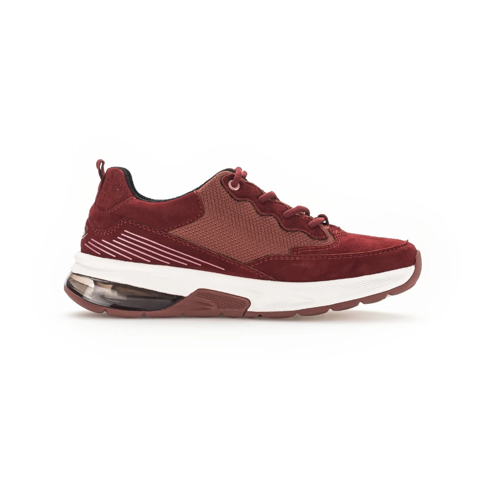 Gabor Rollingsoft Dames Wandelsneaker Dames Schoenen Rood
