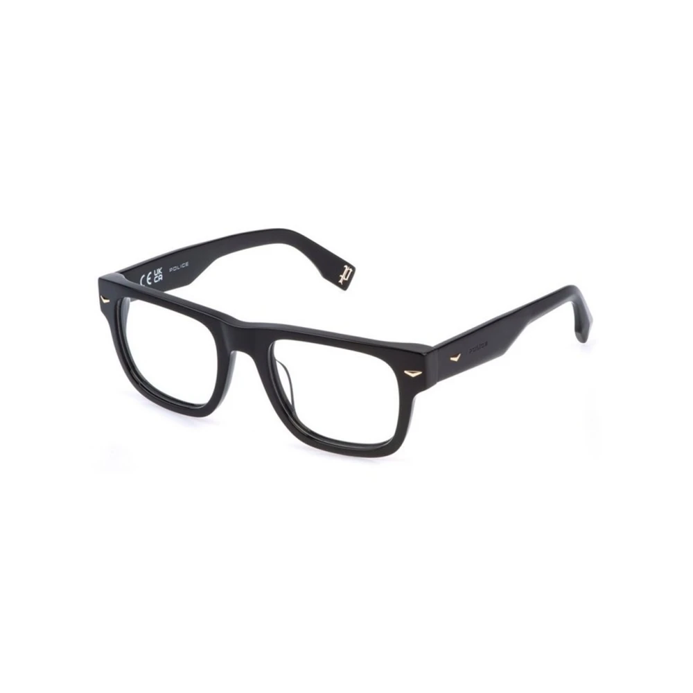 Police Men's Black Glasses, 52 Mm, Supernova 3 Eyeglasses