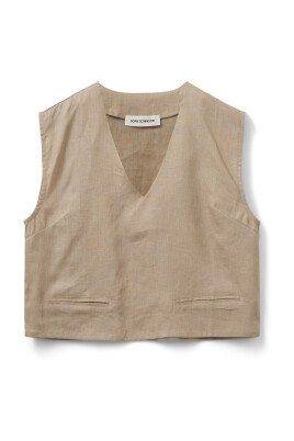 casual-v-neck-linen-top-camel