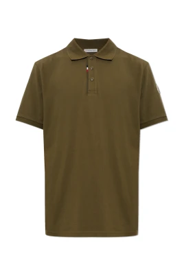 Polo med logotyplapp