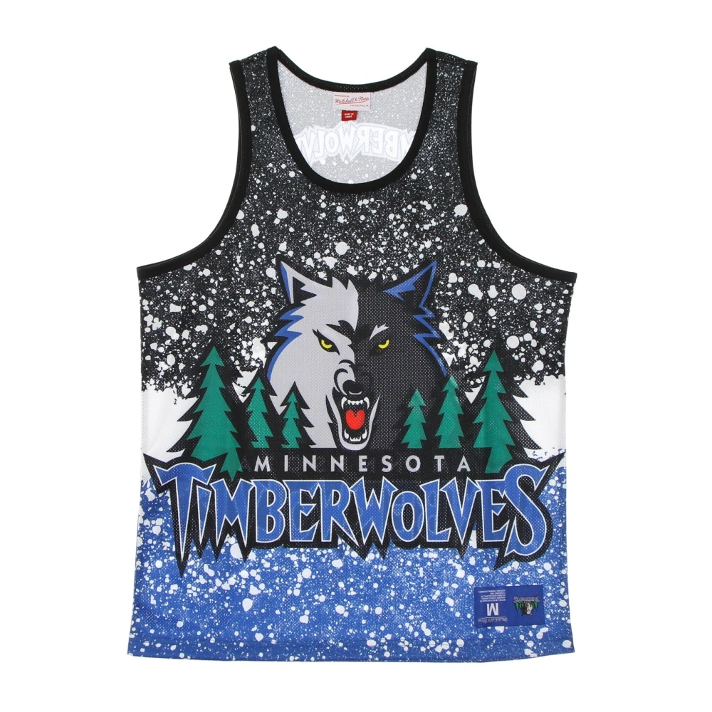 Mitchell & Ness Multicolor Training, Male, M, Nba Jumbotron Sublimated Basketball Tank Top