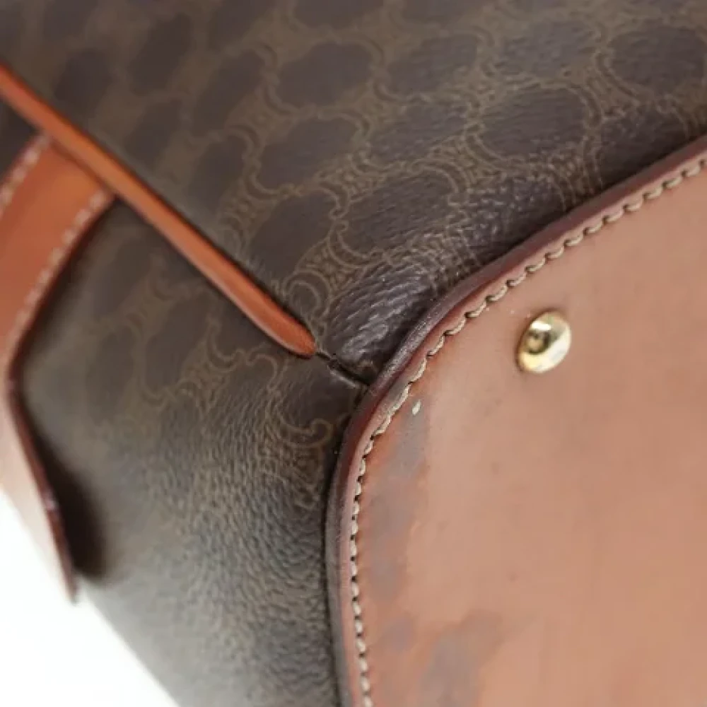 Celine Vintage Pre-owned Canvas celine-bags Brown Dames