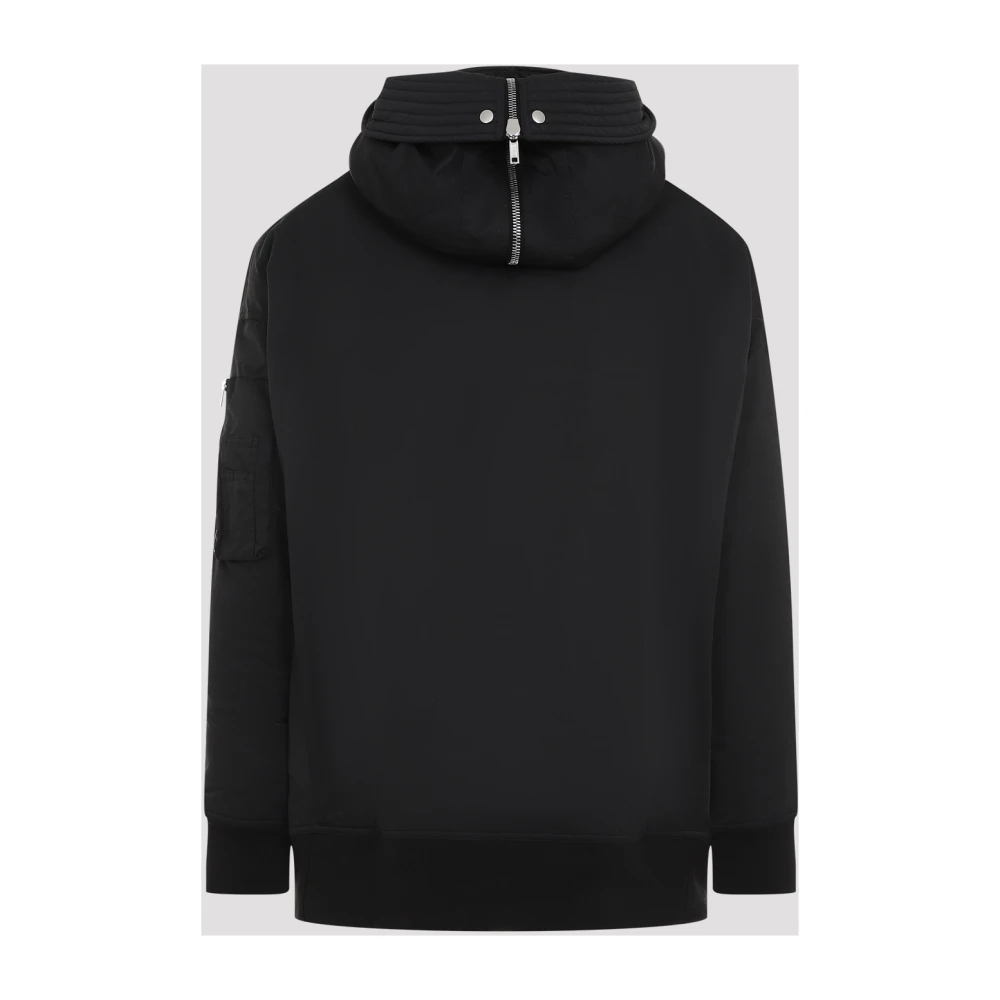 Rick Owens Hooded Long Bomber Black Heren