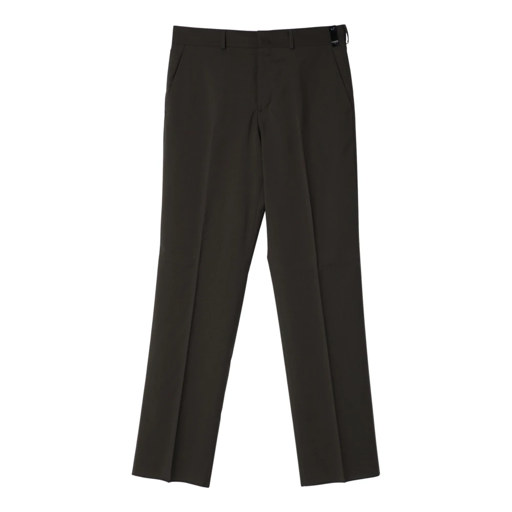 Fendi Men's Black Regular Fit Trousers