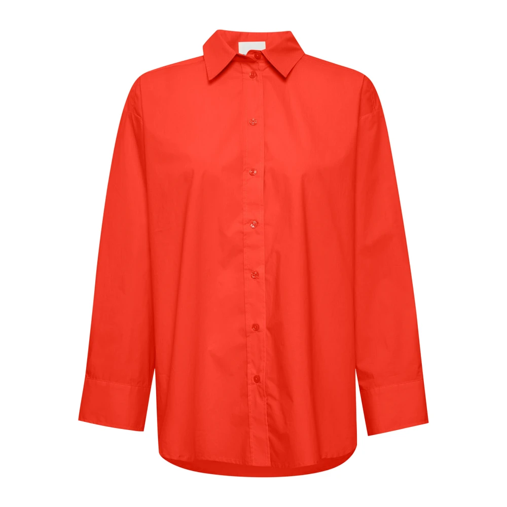 Part Two Red Savanna Shirt Blouse - Female - Shirts - 2XS - Blouses & Shirts