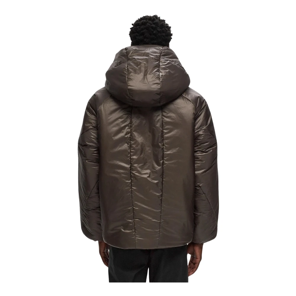Goldwin Urban Helicoid Parka Brown Heren