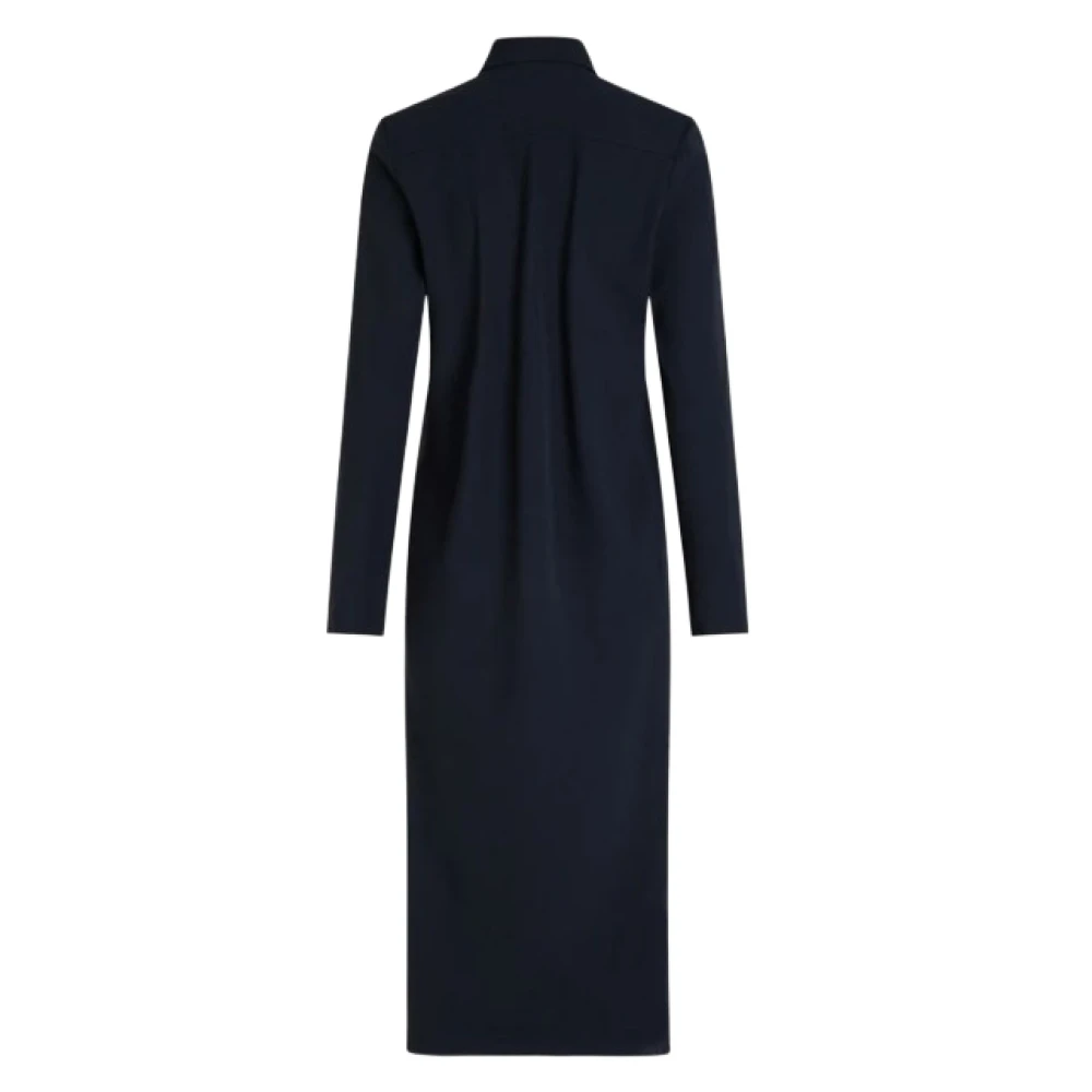 Penn&Ink N.Y Elegante Zwarte Jurk voor Vrouwen Blue Dames