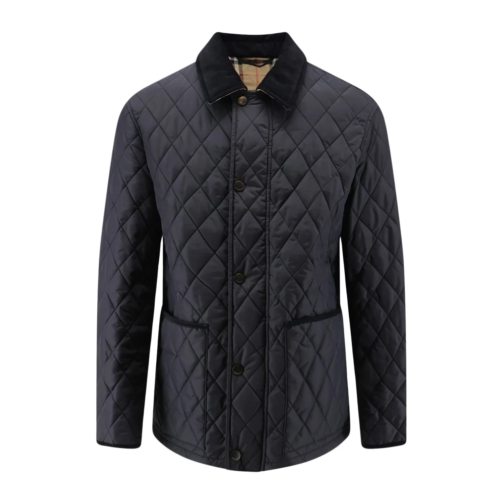 Burberry , Herren, Jacken, Schwarzk, L