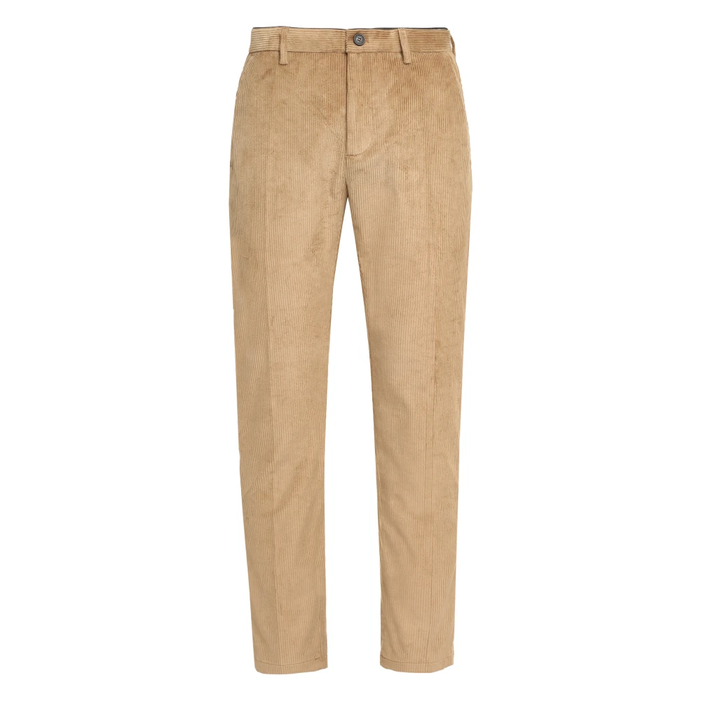 Department Five Corduroy Chino Broek met Zakken Brown Heren