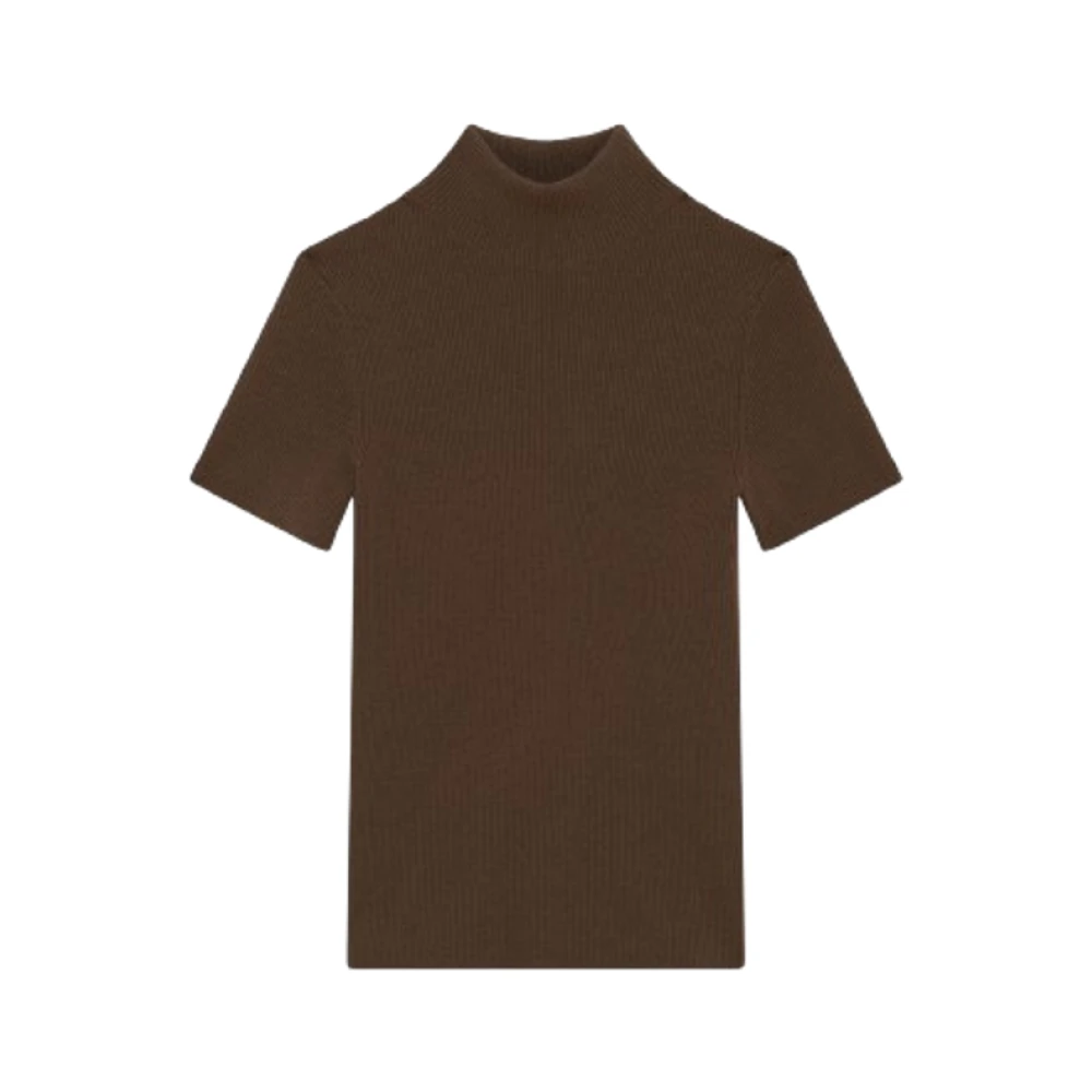IRO Casual T-shirt Brown Dames
