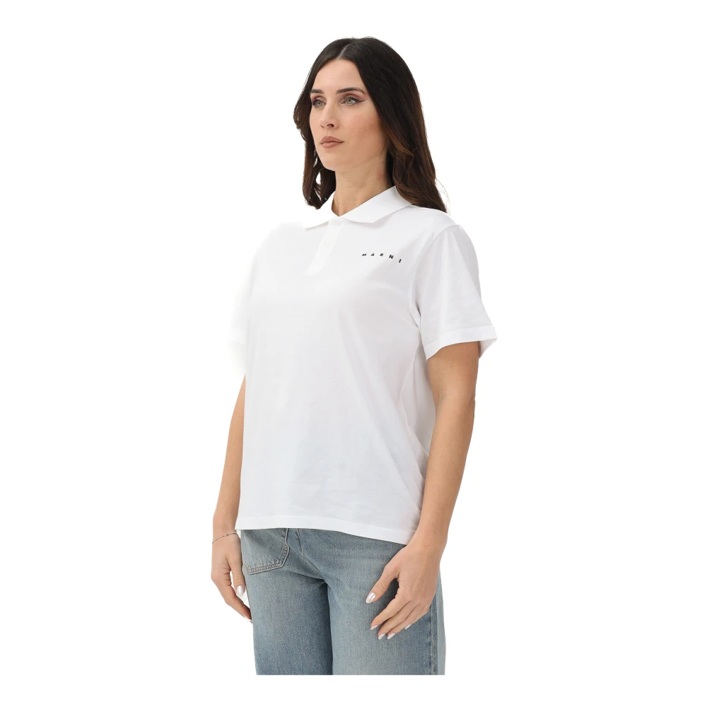 Marni Donna Bianco Top, 2XS, New,