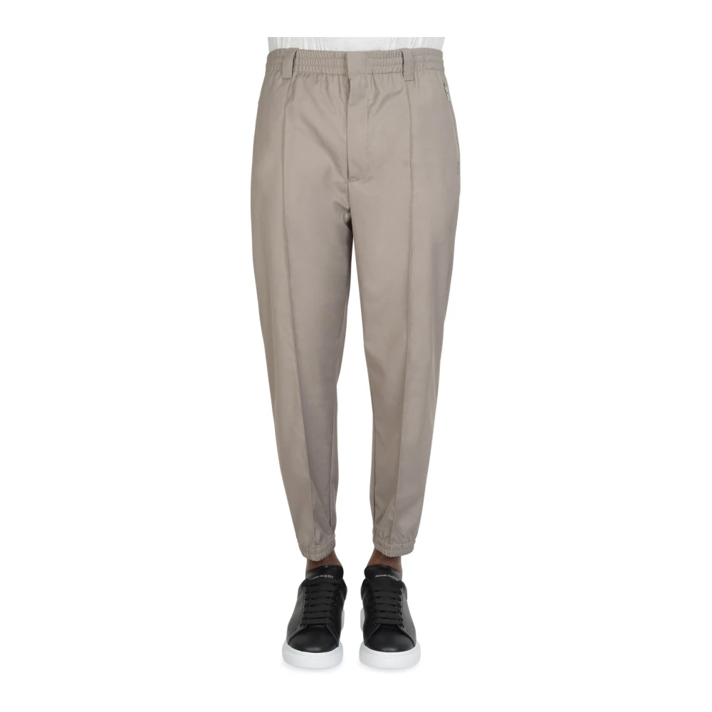 Emporio Armani Herren Grau Stone Elastic Waist Hose