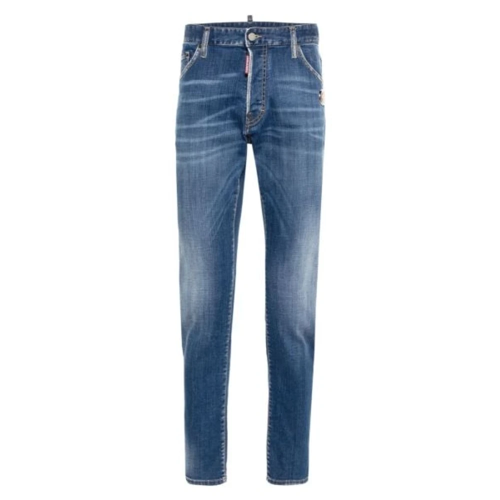 Dsquared2 5 Pockets Pant Blue Heren