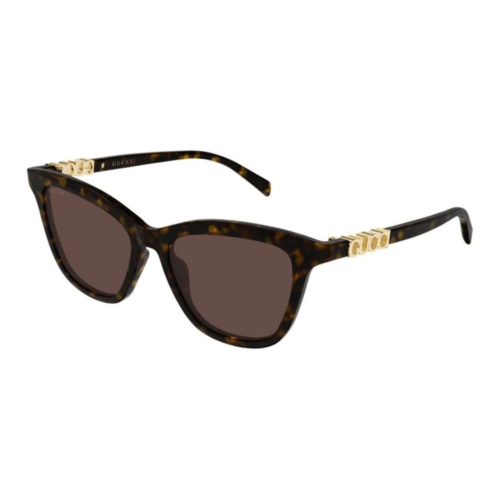 Gucci Women's Brown Gg2032s 002 Sunglasses - Sunglasses - 52 Mm - Accessories