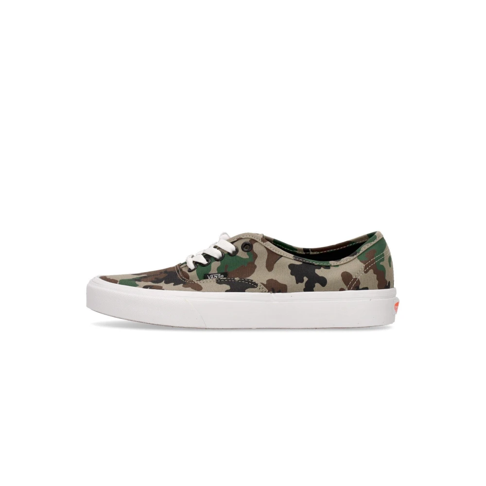 Vans Authentieke Camo /Witte Sneaker Heren Schoenen Groen