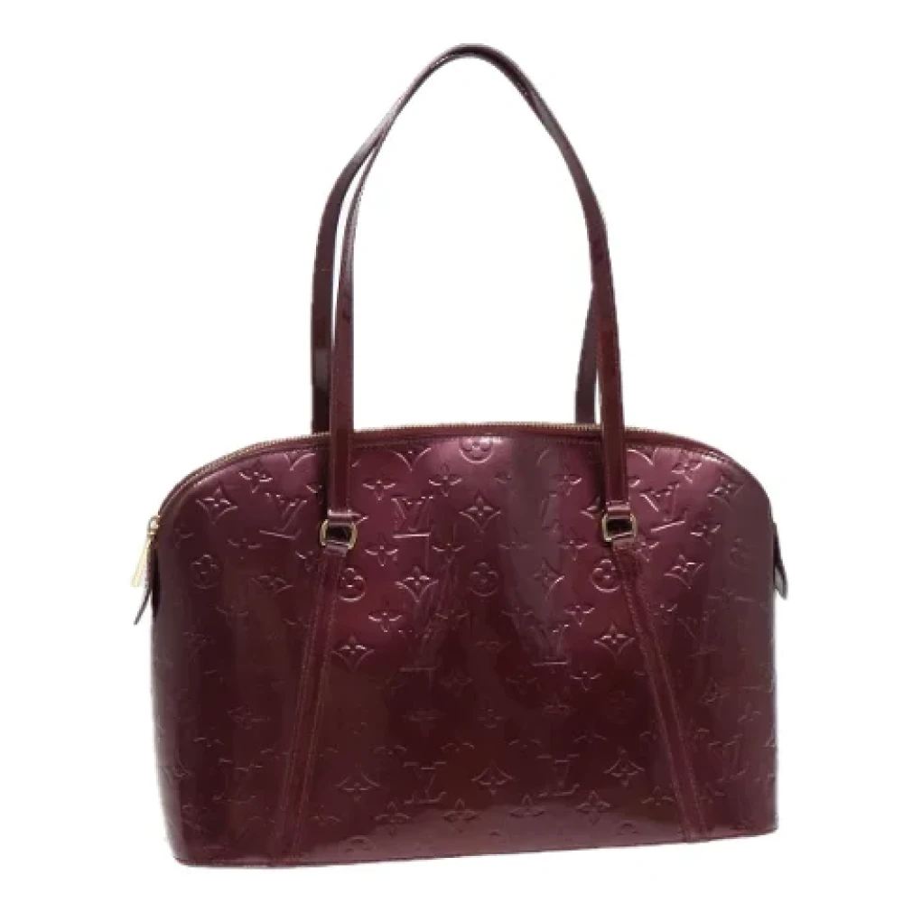 Louis Vuitton Vintage Pre-owned Leather handbags Purple Dames