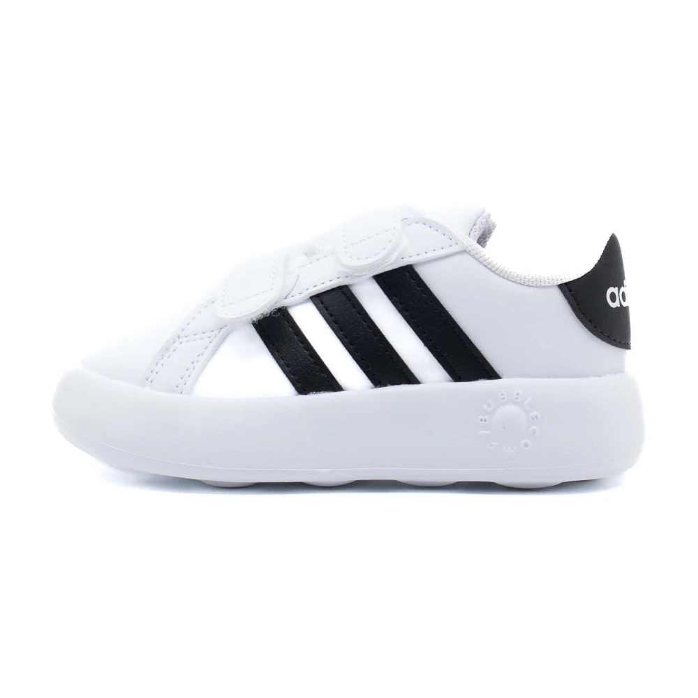 Hvide Sneakers med Velcrolukning