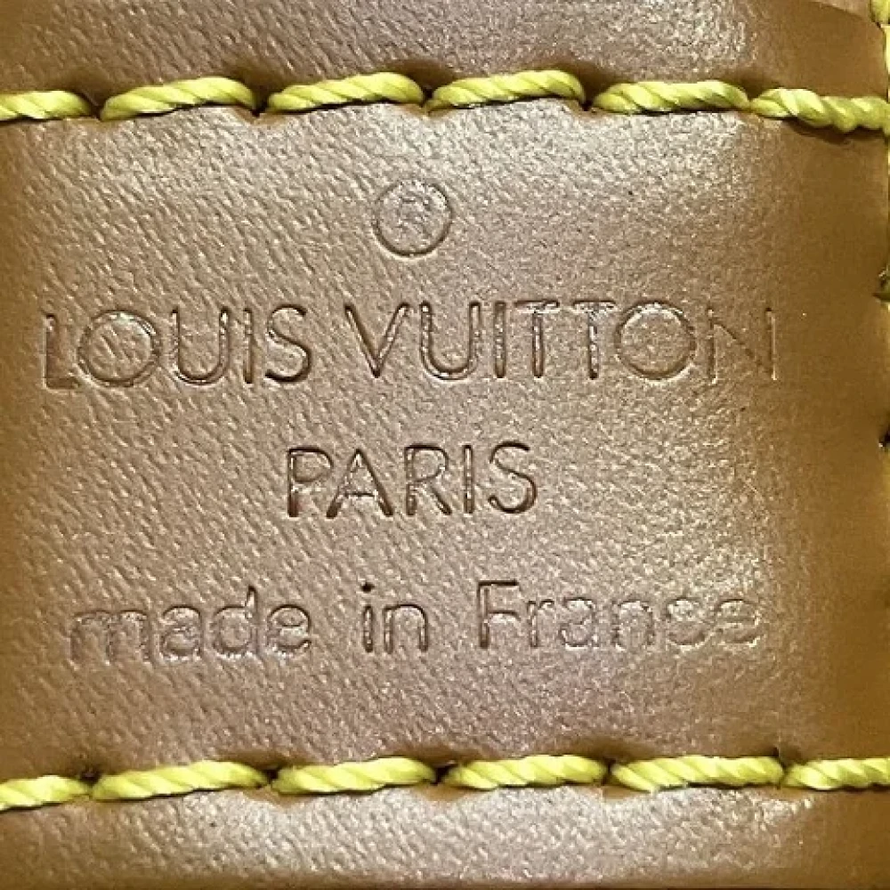 Louis Vuitton Vintage Pre-owned Leather handbags Yellow Dames